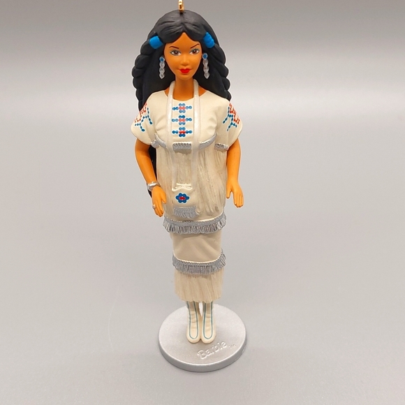 NWT Hallmark Keepsake Ornament Native American Barbie - Picture 5 of 7